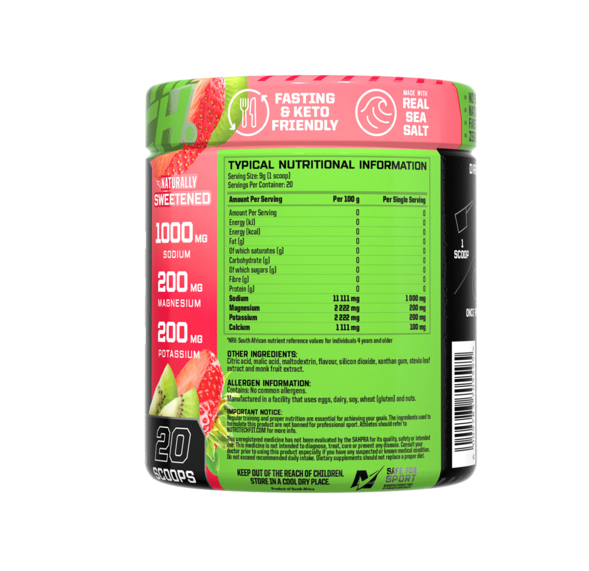 Nutritech Hydrate Electrolytes