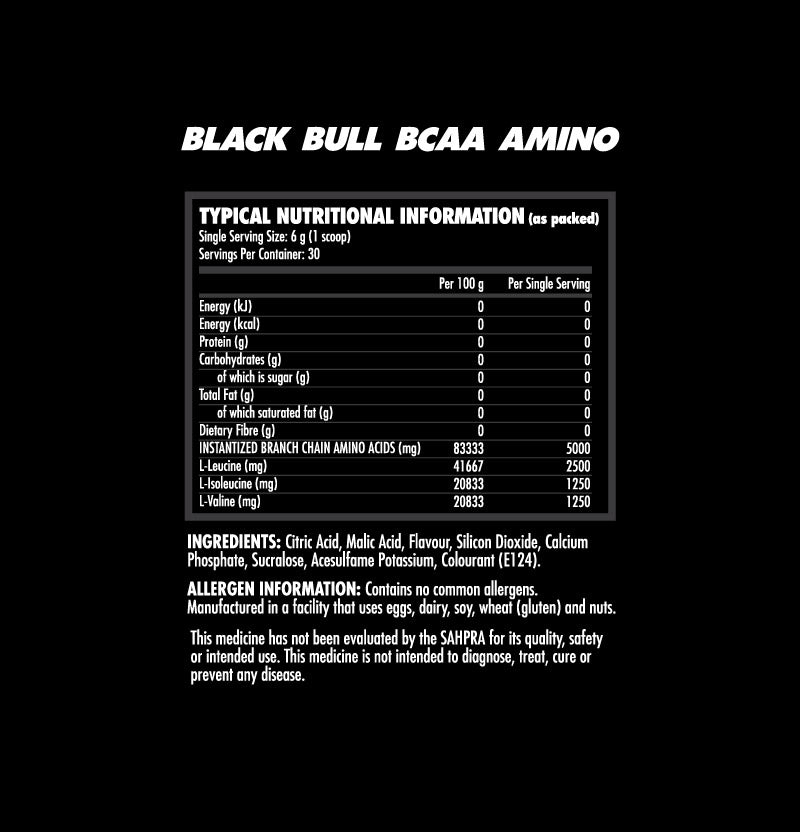 BlackBull BCAA Amino's