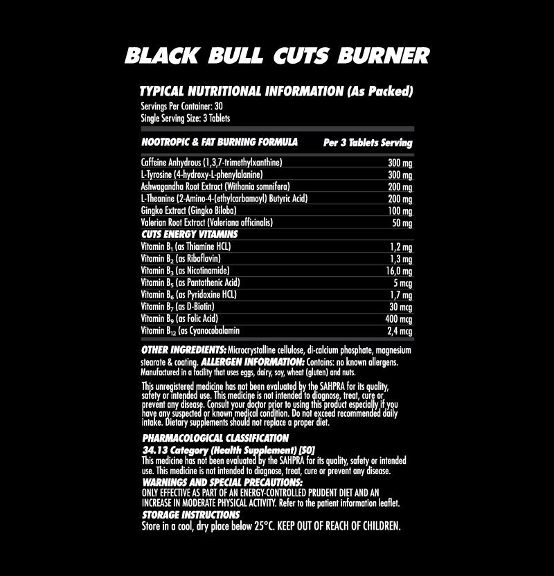 Blackbull Cuts Burner