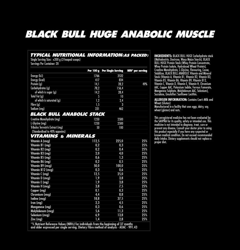 BlackBull Huge Muscle