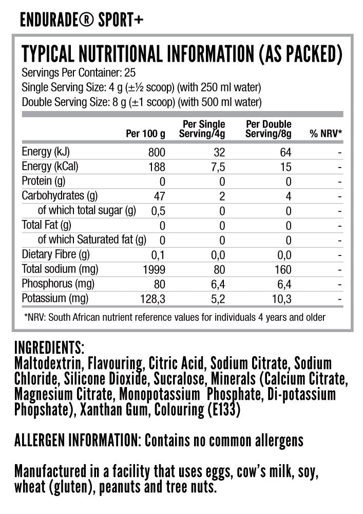 Nutritech Endurade Sport +
