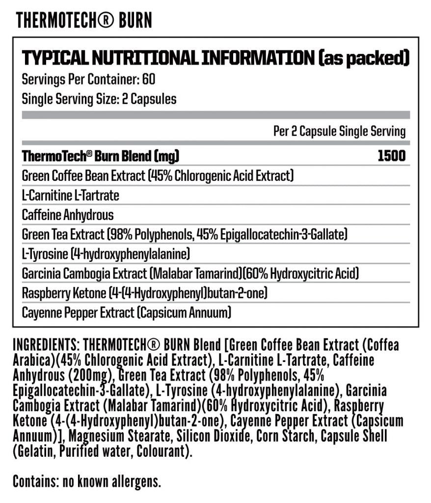 Nutritech Thermotech Burn
