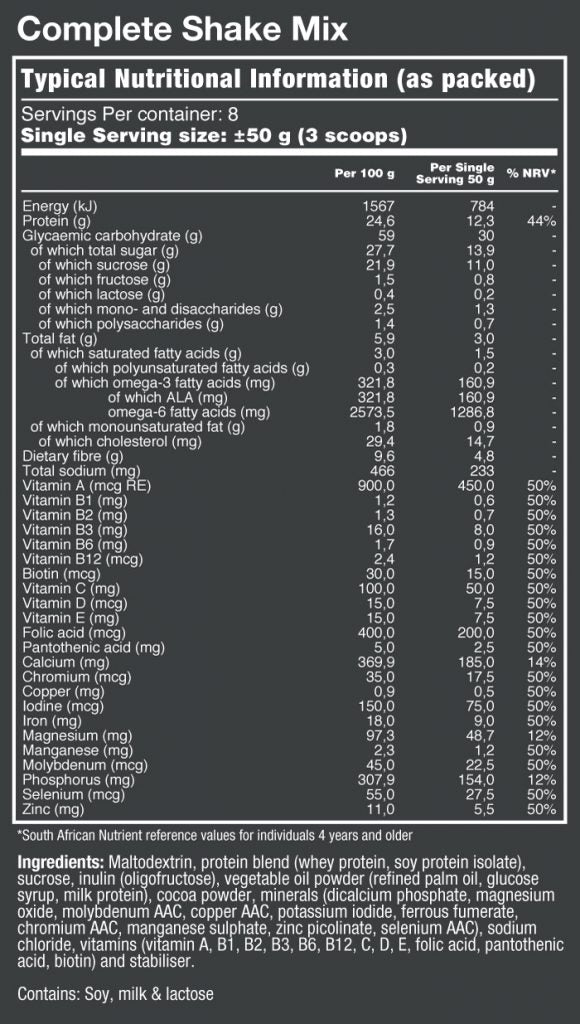 VitaTech Complete Shake Mix