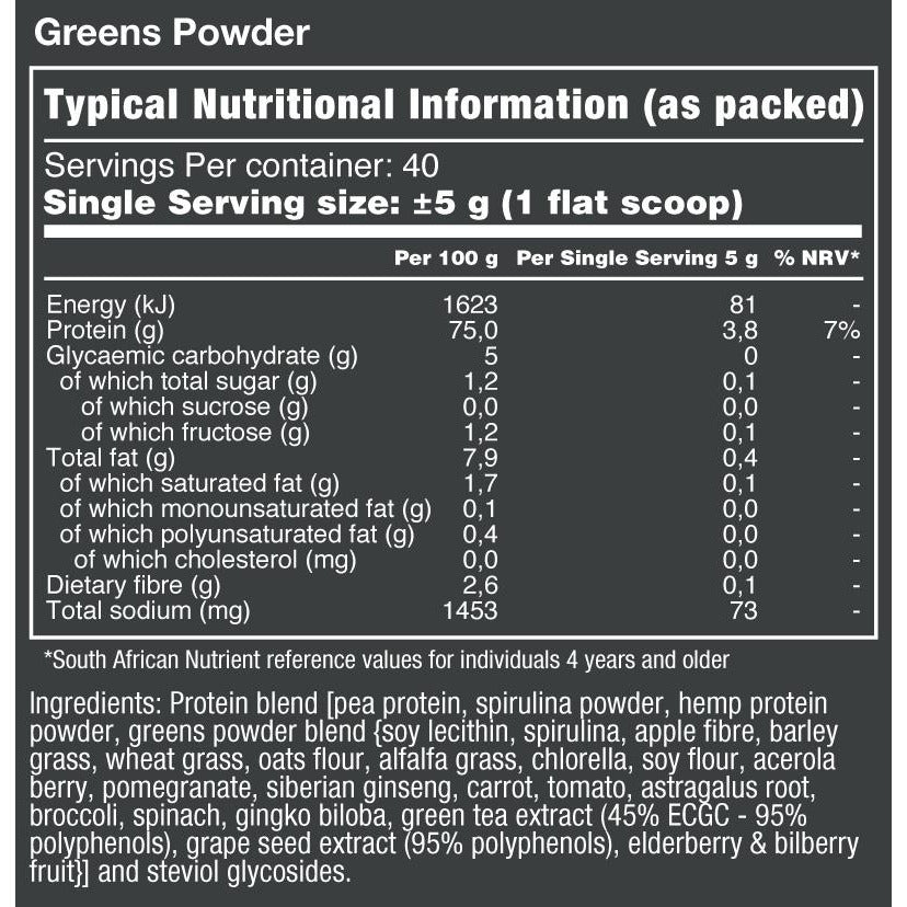 VitaTech Greens Powder