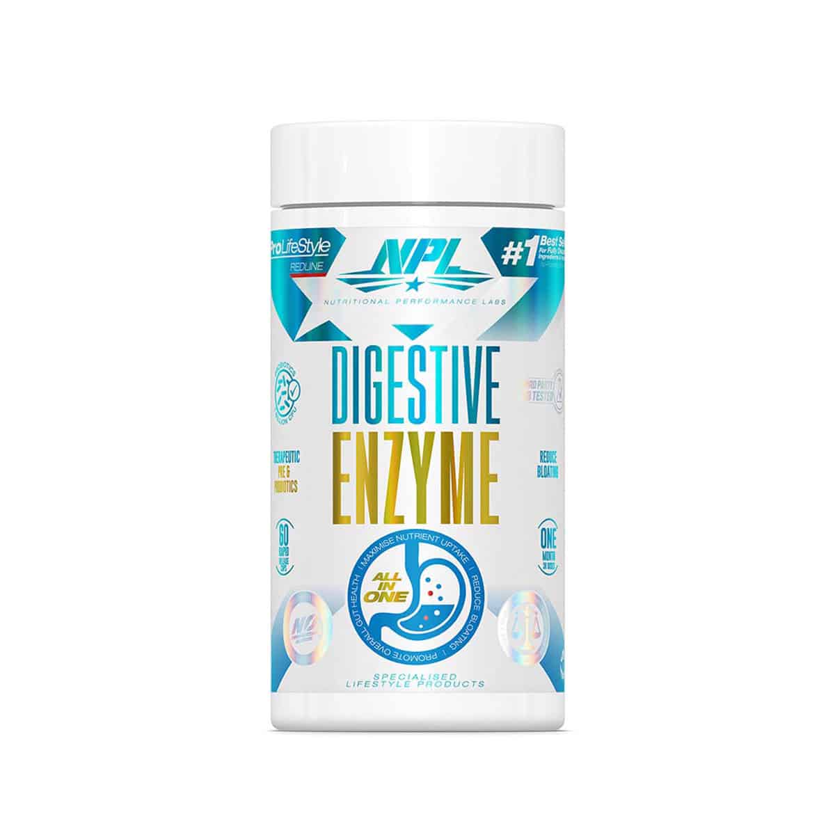 NPL Digestive Enzyme Complex 60 capsules