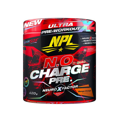 NPL N.O. Charge Pre-Workout Mango Orange 420g