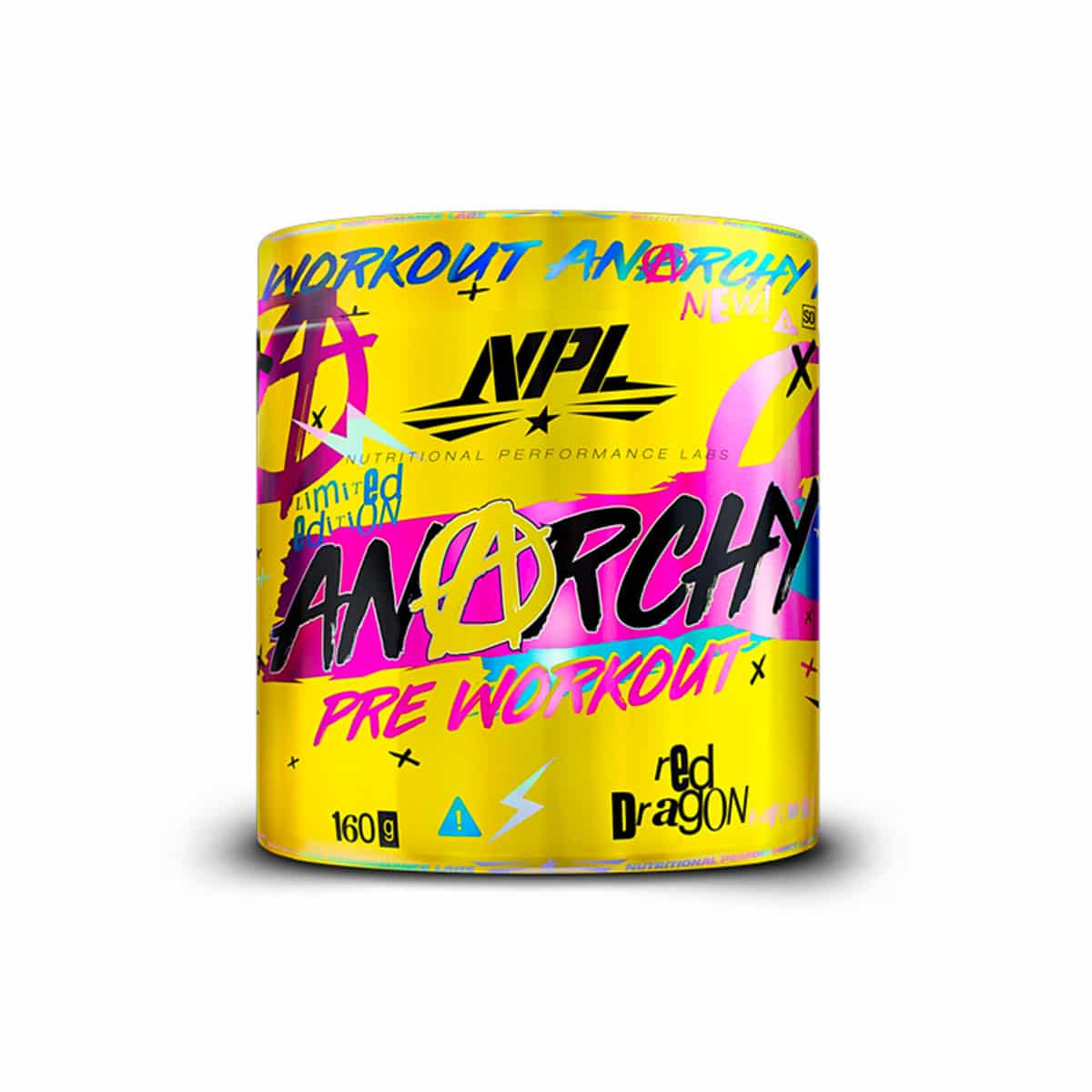 NPL Anarchy Pre-Workout Red Dragon 160g