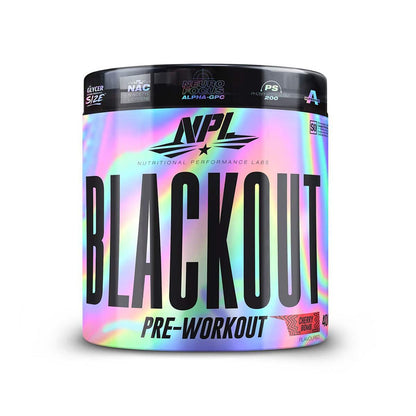 NPL Blackout Pre-Workout Cherry Bomb 400g