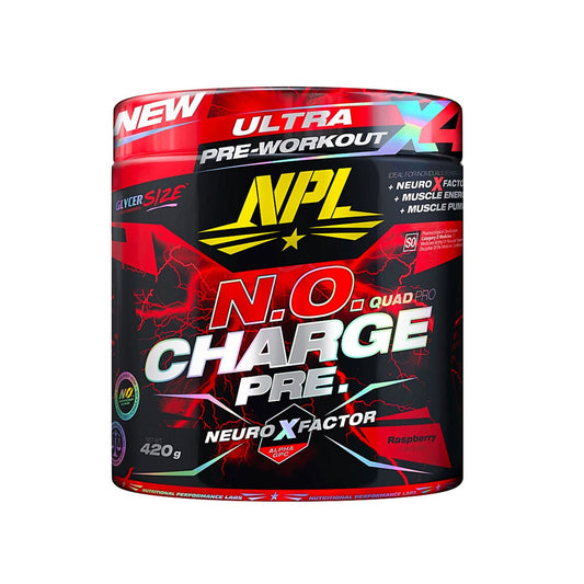 NPL N.O. Charge Pre-Workout Raspberry 420g
