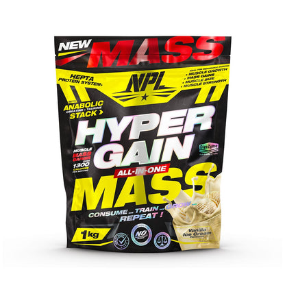 NPL Hyper Gain Mass Vanilla Milkshake 1kg