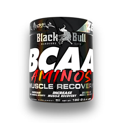 BlackBull BCAA Aminos product packaging