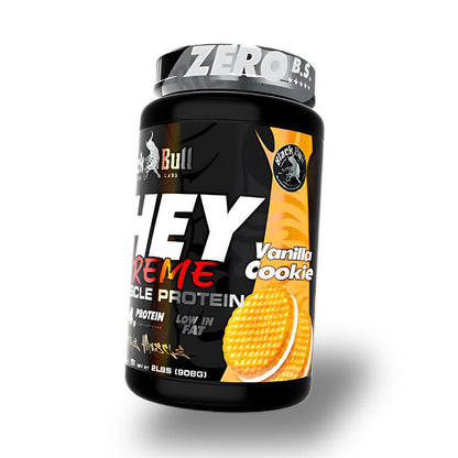 Blackbull Whey Supreme chocolate flavour packaging