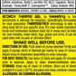 Beesting Scorch Thermo Gel