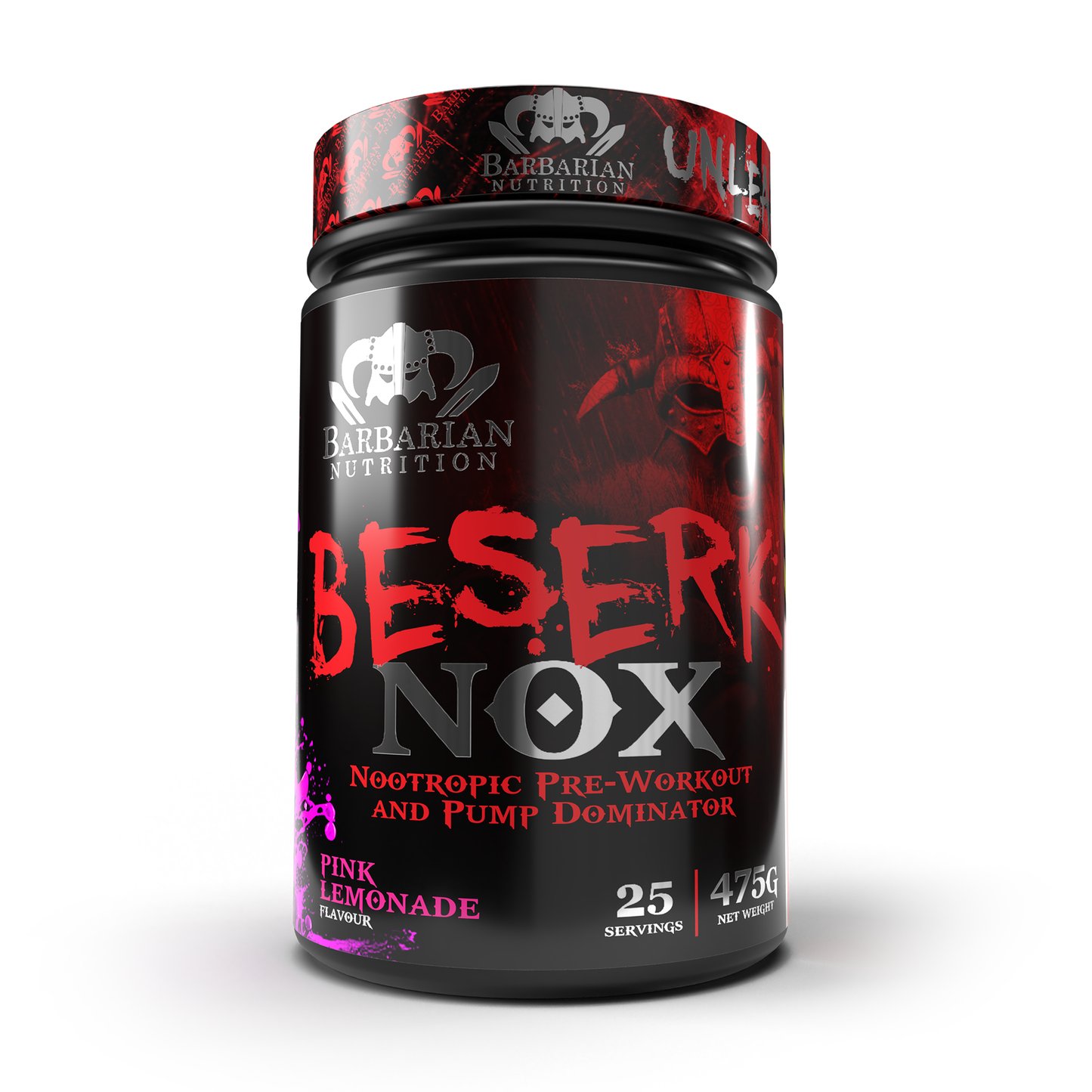 Beserk Nox Pink Lemonade preworkout