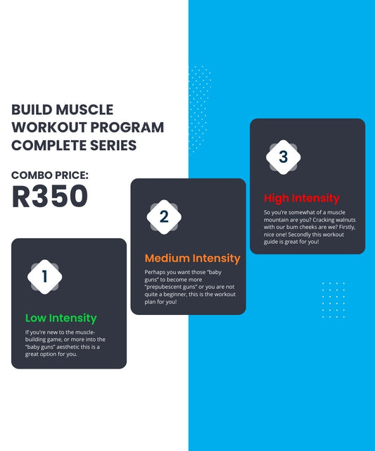 Build Muscle Workout Program Complete Series