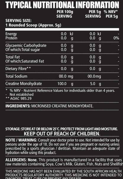 NPL Creatine Monohydrate product image 2