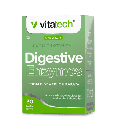 VitaTech Digestive Enzymes supplement packaging