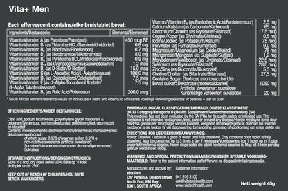 VitaTech Men's Multi-Vitamin Effervescent product image 2
