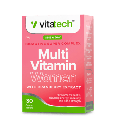 VitaTech Multi-Vit Woman supplement packaging