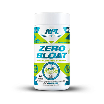 NPL Zero Bloat product packaging