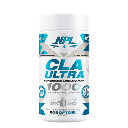 NPL CLA Ultra 1000 supplement product packaging