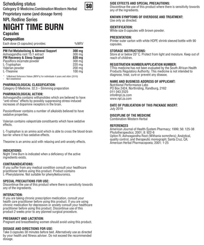 NPL Night Time Burn product image 2