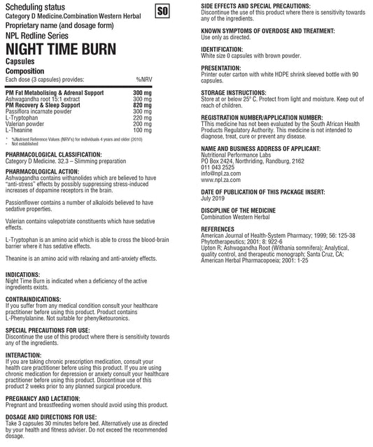 NPL Night Time Burn product image 2