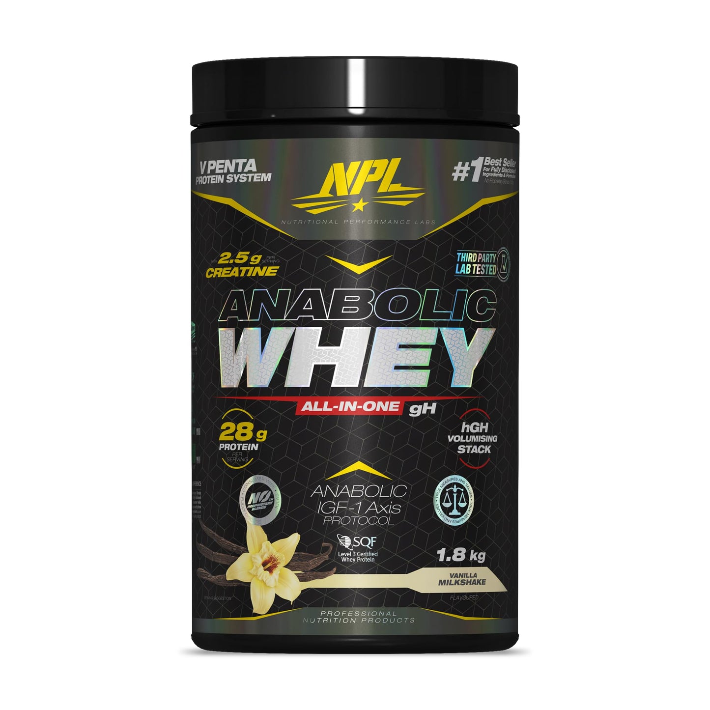 NPL Anabolic Whey all-in-one