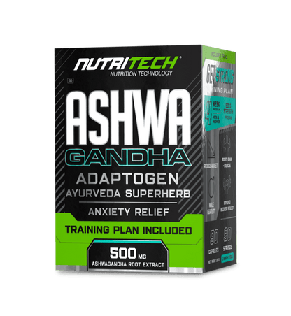 Nutritech Ashwagandha capsules product packaging