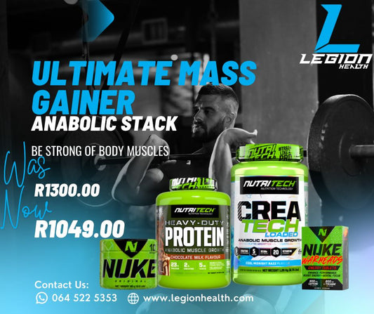 Nutritech Mass Gainer Stack