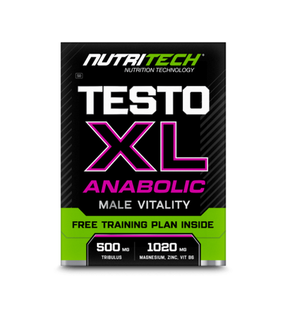 Nutritech Testo XL supplement packaging
