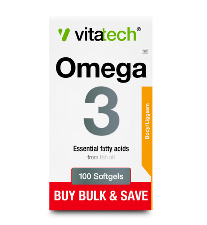 VitaTech Omega 3 Bulk & Save product packaging