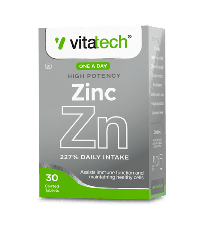 VitaTech Zinc product packaging