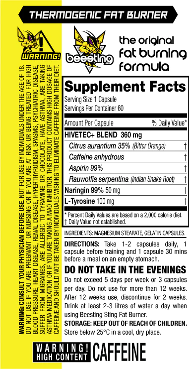 Beesting Sting Fat Burner product image 3