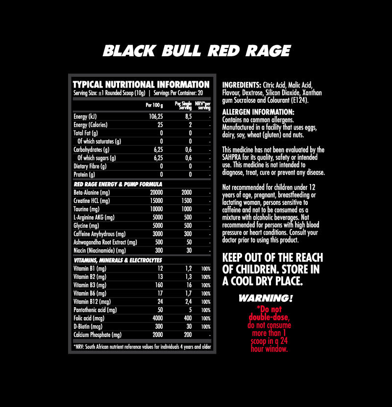 BlackBull Red Rage