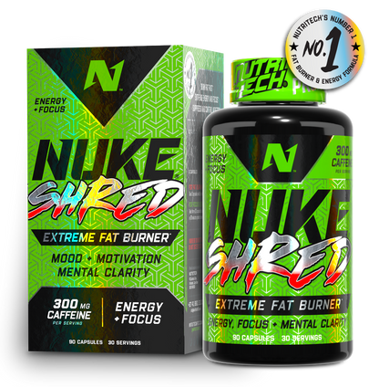 Nutritech Shred product packaging