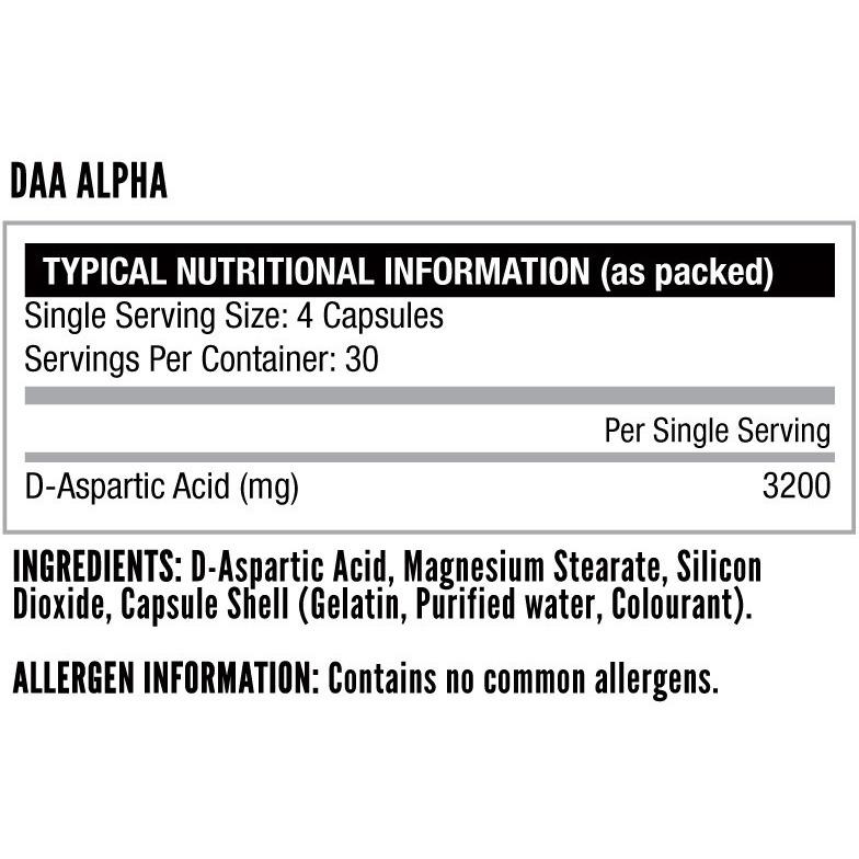Nutritech DAA (120 Caps)