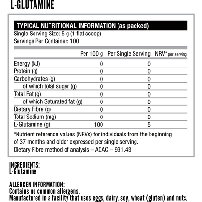 Nutritech L-Glutamine