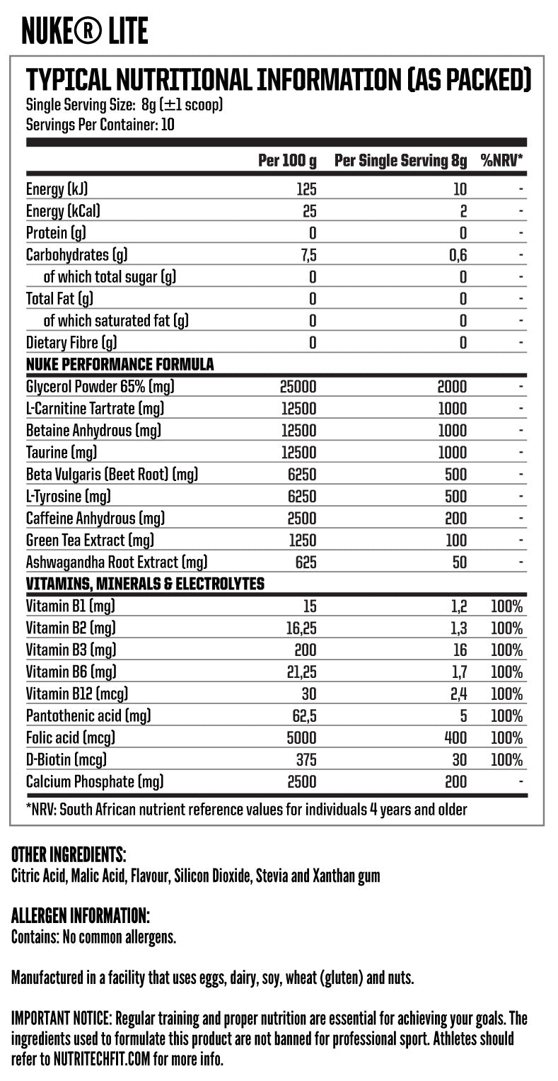 Nutritech Nuke Lite