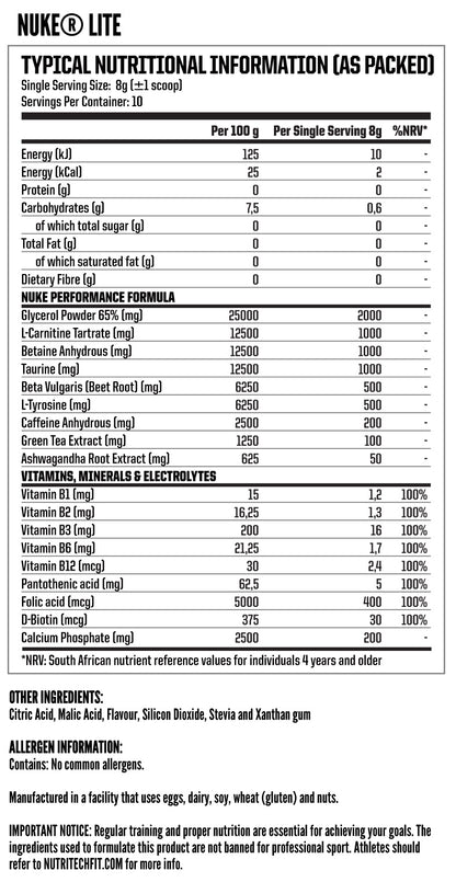 Nutritech NUKE Lite product image 2