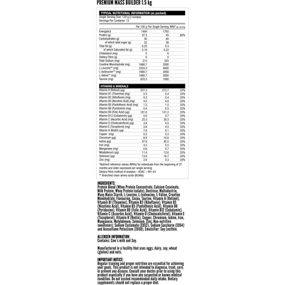 Nutritech Anabolic Mass Builder