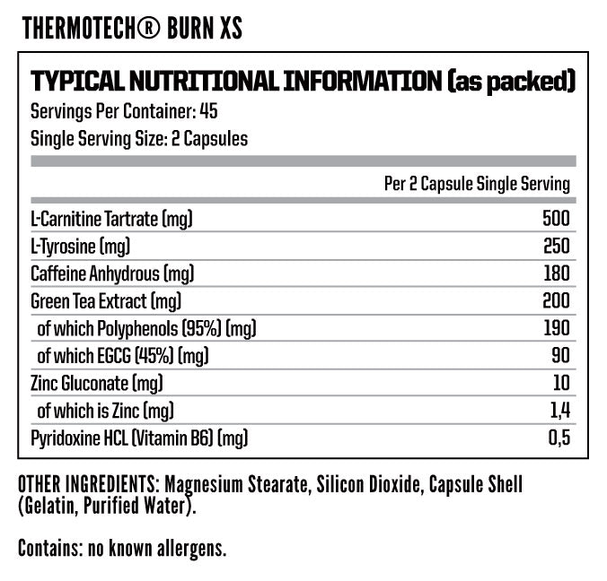 Nutritech ThermoTech Burn XS