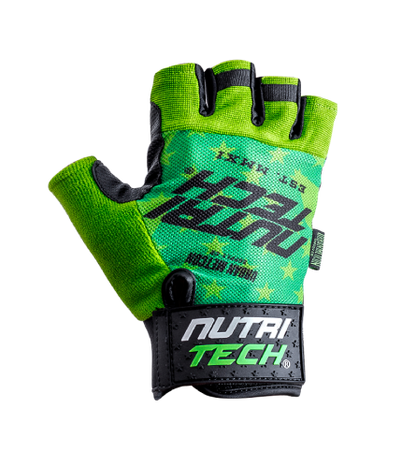Nutritech Green Weight Training Gloves image 5