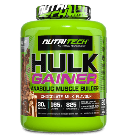 Nutritech Hulk Gainer 4kg chocolate flavour