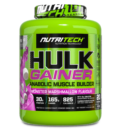 Nutritech Hulk Gainer 4kg marshmallow flavour