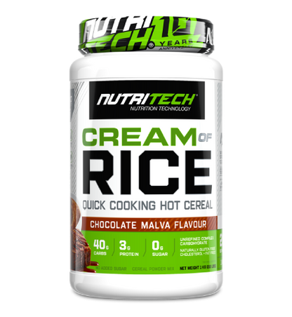 Nutritech Cream of Rice product packaging