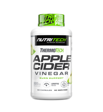 Nutritech ThermoTech Apple Cider Vinegar capsules product packaging
