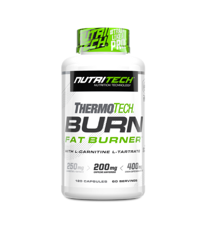 Nutritech ThermoTech Burn product packaging