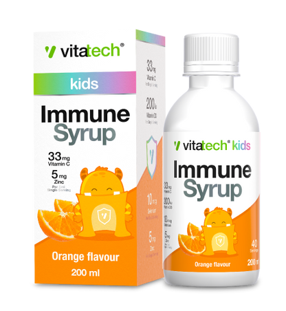 VitaTech Immune Syrup for Kids product bottle
