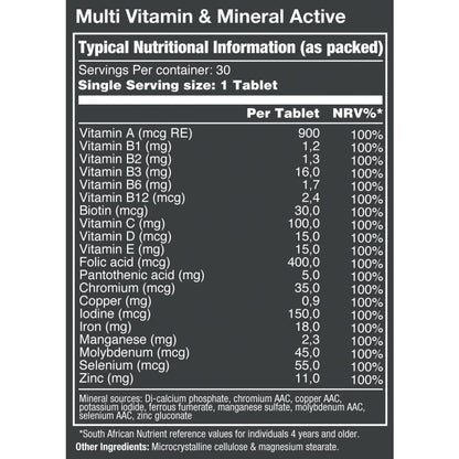 VitaTech Multi-Vitamin & Mineral Active product image 2